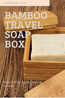 Image result for Bamboo Travel Soap Case