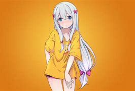 Image result for Cute Anime Girls Cat with White Hair