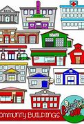 Image result for Community Buildings Clip Art