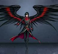Image result for Anime Boy with Black Wings