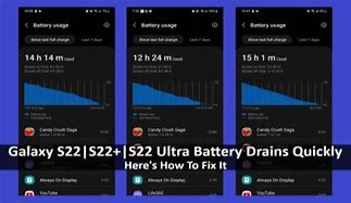 Image result for Galaxy S22 Battery Drain