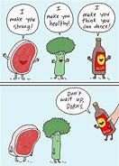 Image result for Healthy Food Cartoons Funny Memes