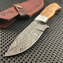 Image result for Real Damascus Knife