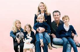 Image result for Gavin Newsom Family Pics