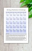 Image result for Free Printable 30-Day Challenge