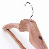 Image result for cedar wooden hanger