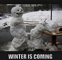 Image result for Winter Is Coming Thee Meme