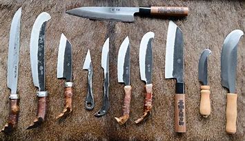 Image result for Japanese Knife Types