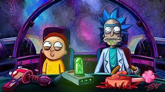 Image result for Colorful Rick and Morty