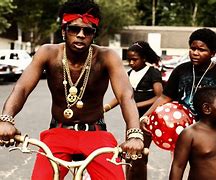 Image result for Old School Rappers On Mini Bikes