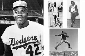 Image result for Jackie Robinson Being Athletic