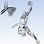 Image result for Drawing of Someone Playing Basketball