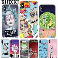 Image result for iPhone X Phone Case Rick and Morty