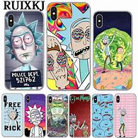 Image result for iPhone 10 Case Rick and Morty