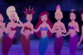 Image result for Little Mermaid Ariel and Sisters