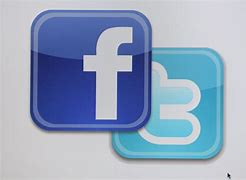 Image result for Facebok and Wtitter