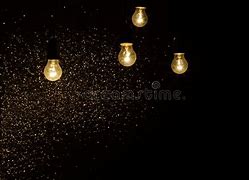 Image result for Image Black Background Light Bulb with Spark
