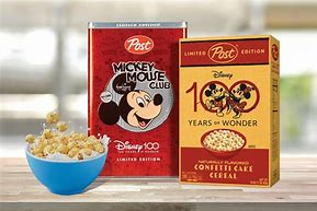 Image result for Disney 100 Years of Wonder Cereal