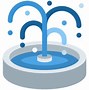 Image result for Fountain Emoji