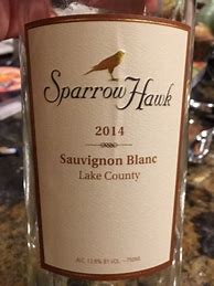 Image result for Sparrow Hawk Sauvignon Blanc