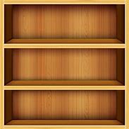 Image result for Empty Bookcase