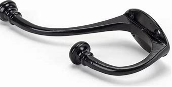 Image result for Black Chrome Coat Hooks