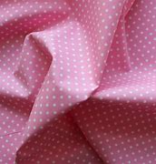 Image result for Pink Polka Dot Fabric