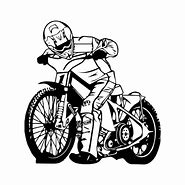 Image result for Line Art Kid Motorcycle