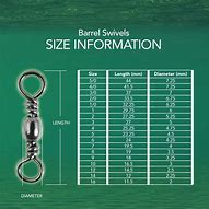 Image result for Fishing Line Swivel Snap