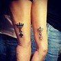 Image result for Matching Tattoos for Couples Stencil
