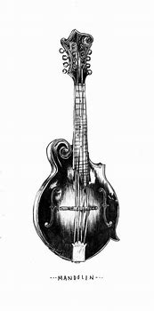 Image result for Drawing of Mandolin Player