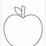 Image result for Free Printable Apple Outline Template