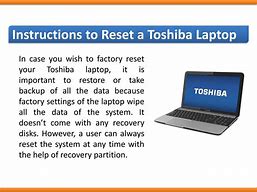 Image result for Toshiba Satellite Reboot Key