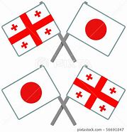 Image result for Japan Flag an Georgia