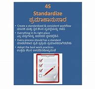 Image result for 5S Rules Tape in Kannada