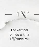 Image result for Vertical Blind Brackets