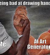 Image result for Drawing Hands Meme