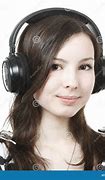 Image result for Girl Listening to Headphones