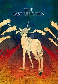 Image result for Last Unicorn Book Cover