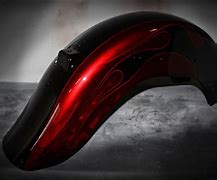 Image result for Candy Apple Red with Black Flames