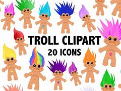 Image result for Troll Doll Clip Art