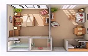 Image result for 600 Square Foot Apartment