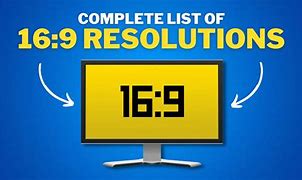 Image result for Screen Resolution 16:9