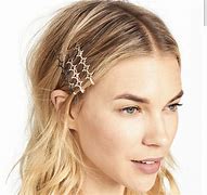 Image result for Silver Hair Clips Design