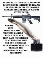 Image result for 2nd Amendment Funny
