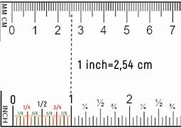 Image result for How Big Is 1 Cm in Inches