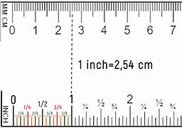 Image result for 7 Inches to Centimeters