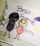 Image result for Scary Creepy Kid Drawings