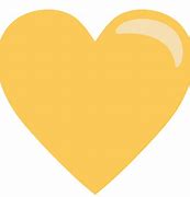 Image result for Yellow Heart Emoji