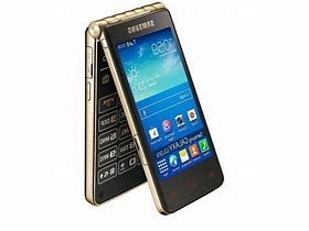 Image result for Samsung I9235 Galaxy Golden Flip Phone